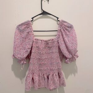 Leyden Women’s Pink Blouse Size S